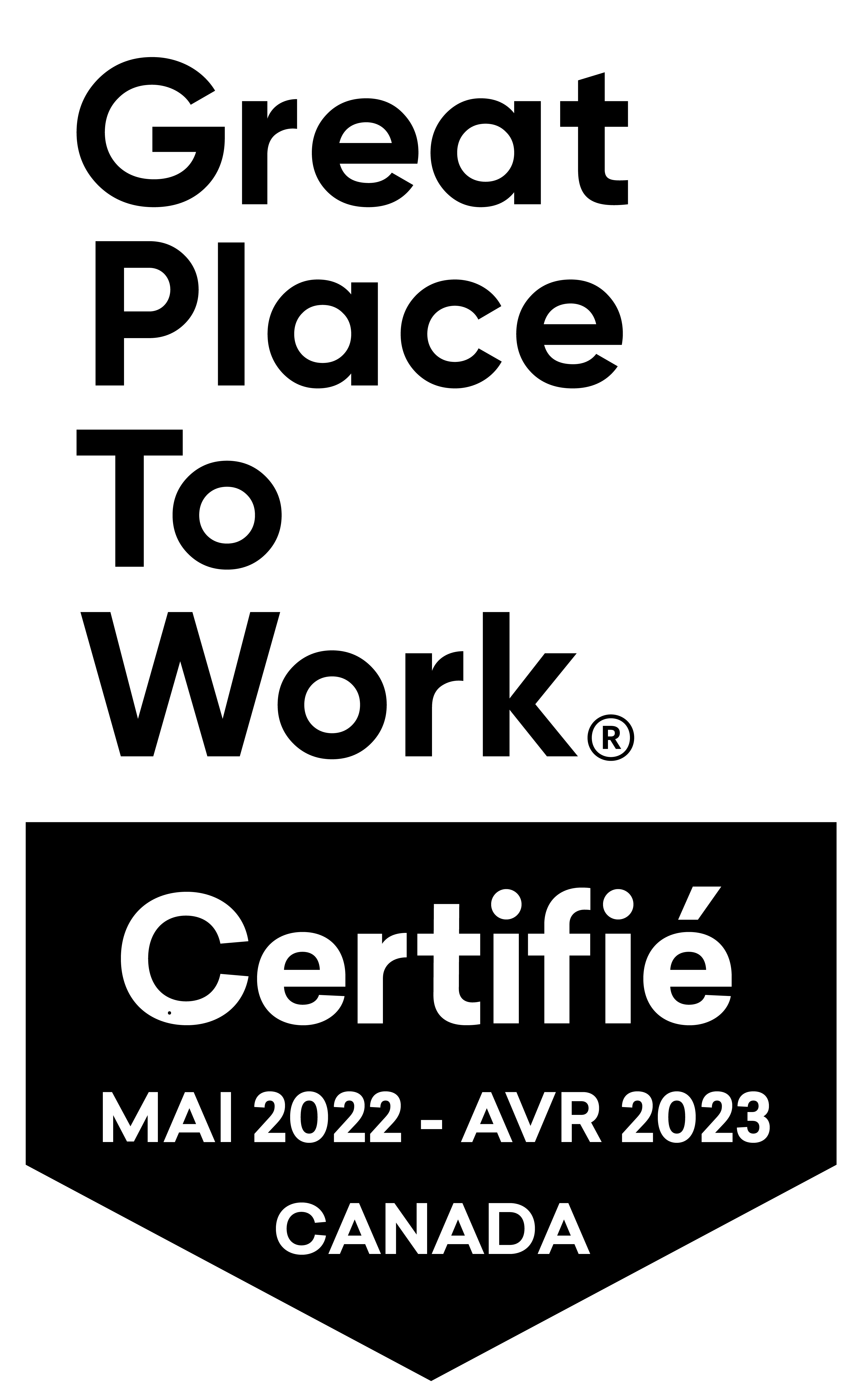 Great place to work certified